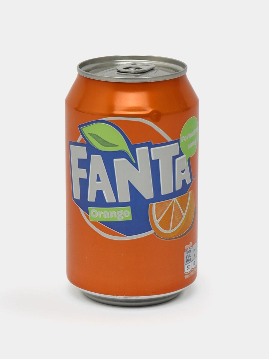 Прохладительный напиток Fanta, со вкусом апельсина, 330 мл - 