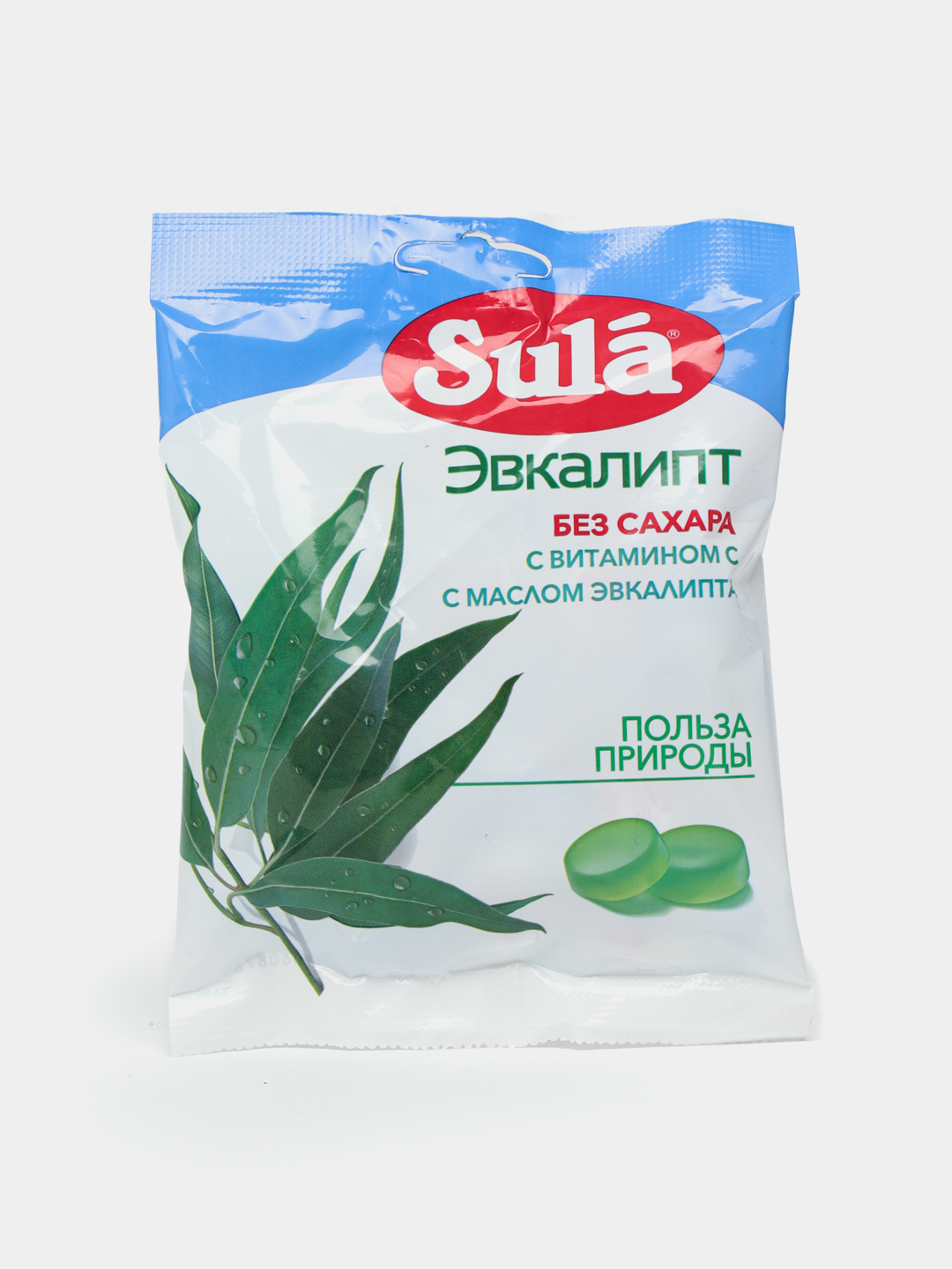 Леденцовая карамель Sula Эвкалипт без сахара, 60 г купить по низким ...