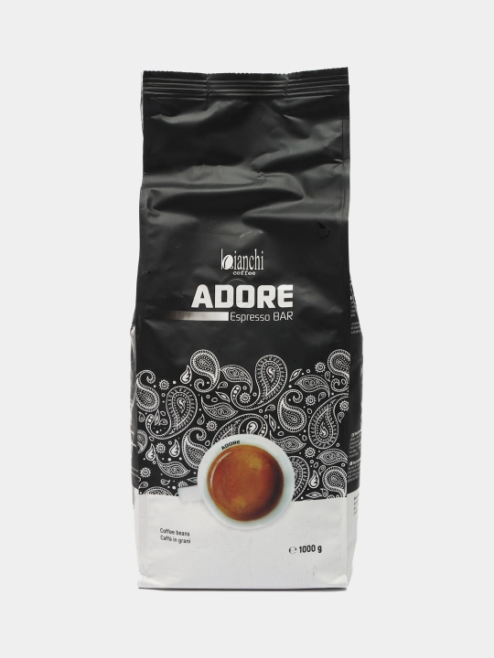 Qahva Bianchi Adore Espresso Bar, donli 90% Arabika va 10% Robusta, 1 kg - 
