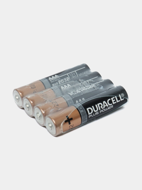 Batareyka Duracell Kichik AAA, 4 dona