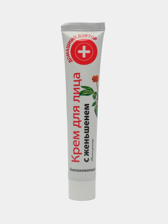 Yuz uchun krem Domashniy doktor Jenshen, yoshartiruvchi, 42 ml