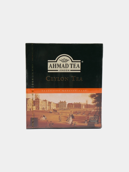 Чёрный чай Ahmad Tea Ceylon Tea в пакетиках, 100 шт (163) - 