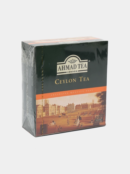 Чёрный чай Ahmad Tea Ceylon Tea в пакетиках, 100 шт (163)