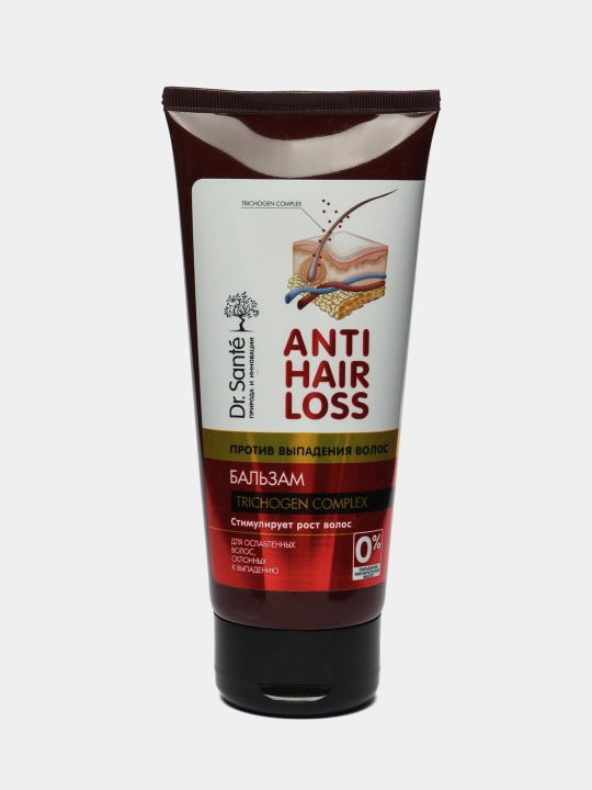 Бальзам для волос, против выпадения, Anti Hair Loss, Dr.Sante, 200 мл - 