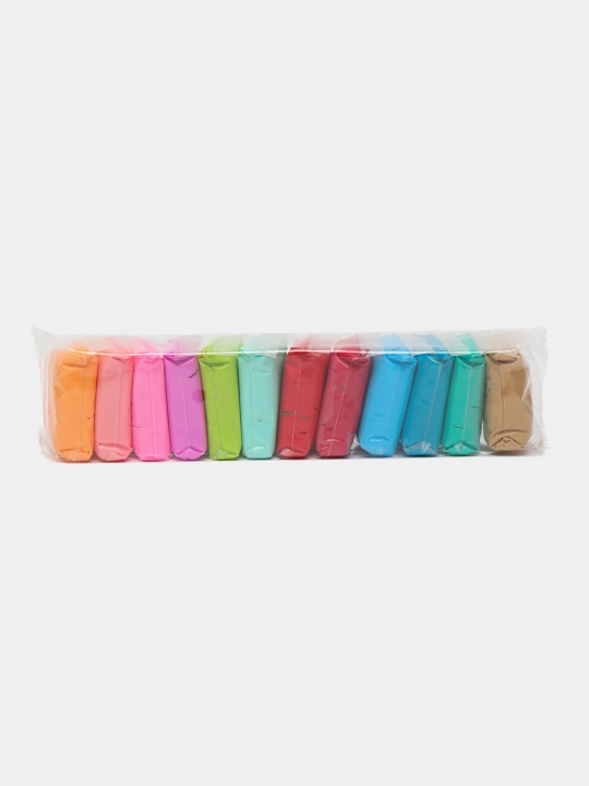 Bolalar plastilin to'plami, 12 rang, 24 rang, 36 rang