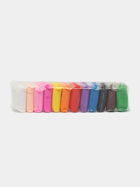 Bolalar plastilin to'plami, 12 rang, 24 rang, 36 rang