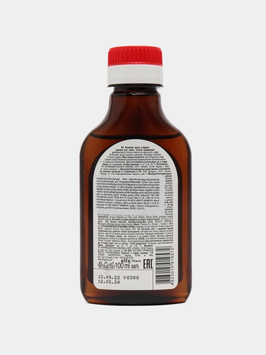 Qizil qalampirli repey moyi, soch o‘sishini tezlashtiradi, Домашний Доктор, 100 ml