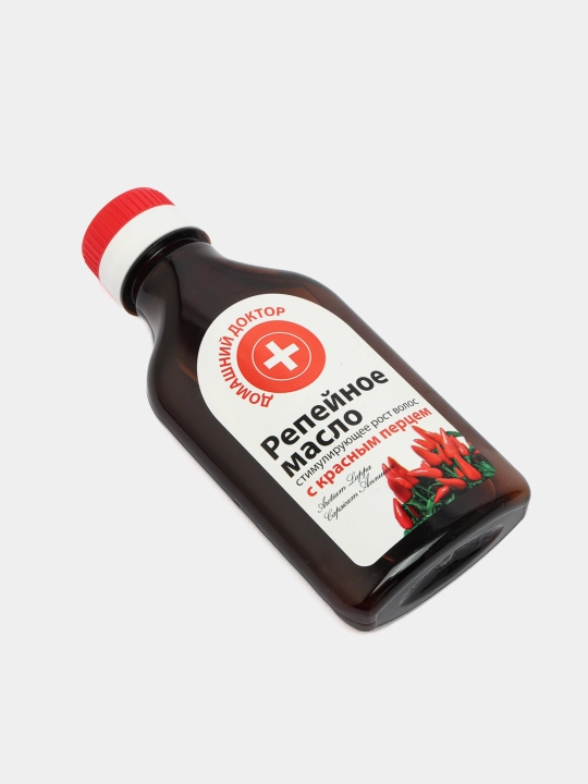 Qizil qalampirli repey moyi, soch o‘sishini tezlashtiradi, Домашний Доктор, 100 ml