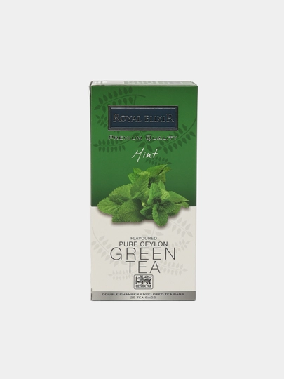 Чай зеленый Royal Elixir Mint Pure Ceylon, 2 г * 25 шт — GROCERY-P029DCE