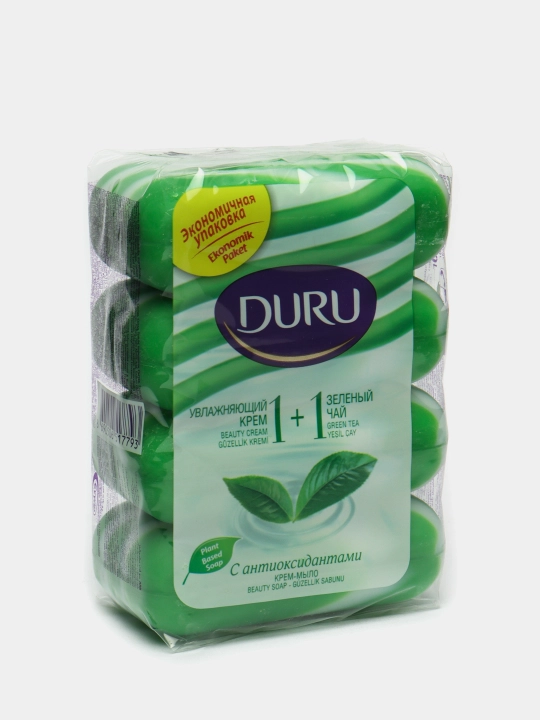 Xushbo'ylangan sovun Duru Soft Sens Green Tea, 4 dona, 320 gr