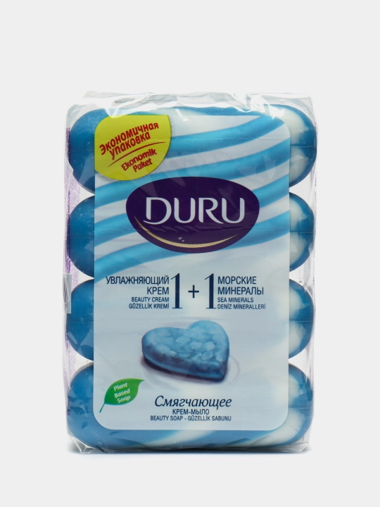 Xushbo'ylangan sovun Duru Soft Sens Sea Minerals, 4 * 80 g