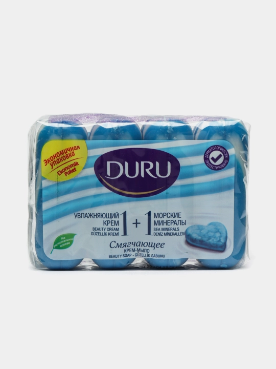 Туалетное мыло Duru Soft Sens Sea Minerals, 4 * 80 г - 