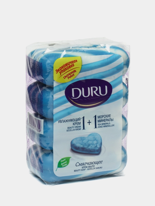 Xushbo'ylangan sovun Duru Soft Sens Sea Minerals, 4 * 80 g