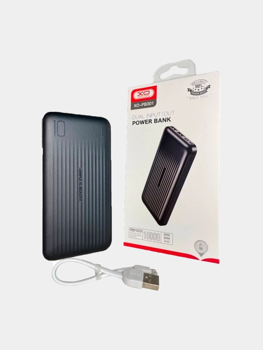 Внешний аккумулятор Power Bank XO PB301, 10000 мA/ч