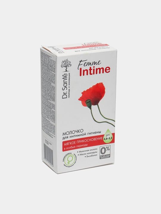 Gigiena uchun sut Dr.Sante Femme Intime Yumshoq teginish, 230 ml