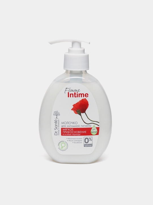 Gigiena uchun sut Dr.Sante Femme Intime Yumshoq teginish, 230 ml - 