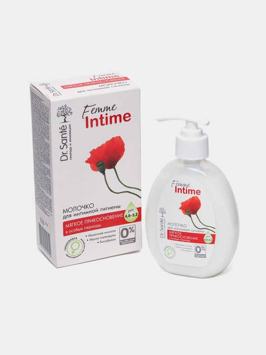 Gigiena uchun sut Dr.Sante Femme Intime Yumshoq teginish, 230 ml
