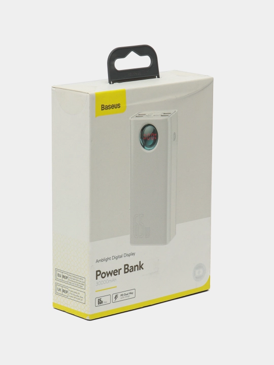 Baseus 65W 26800mah quvvat, 65W quvvat, PD, QC, FCP