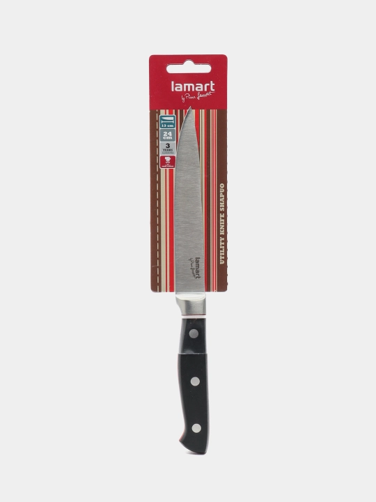 Zanglamaydigan po'latdan yasalgan pichoq Lamart LT2112, 24.5 sm