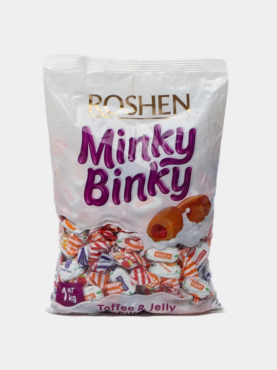 Iris Roshen Minky Binky jele bilan to'ldirilgan, 1 kg