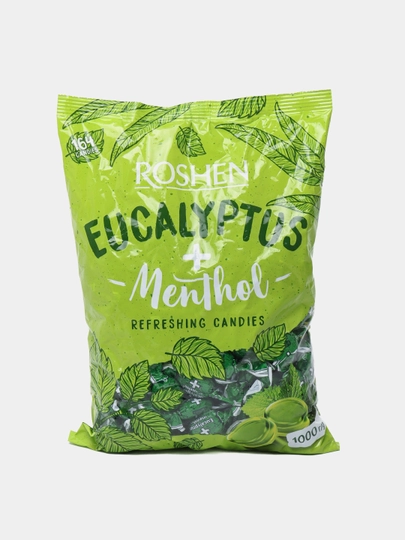 Конфеты Roshen, эвкалипт-ментол, 1 кг — ROSHEN-P030F37