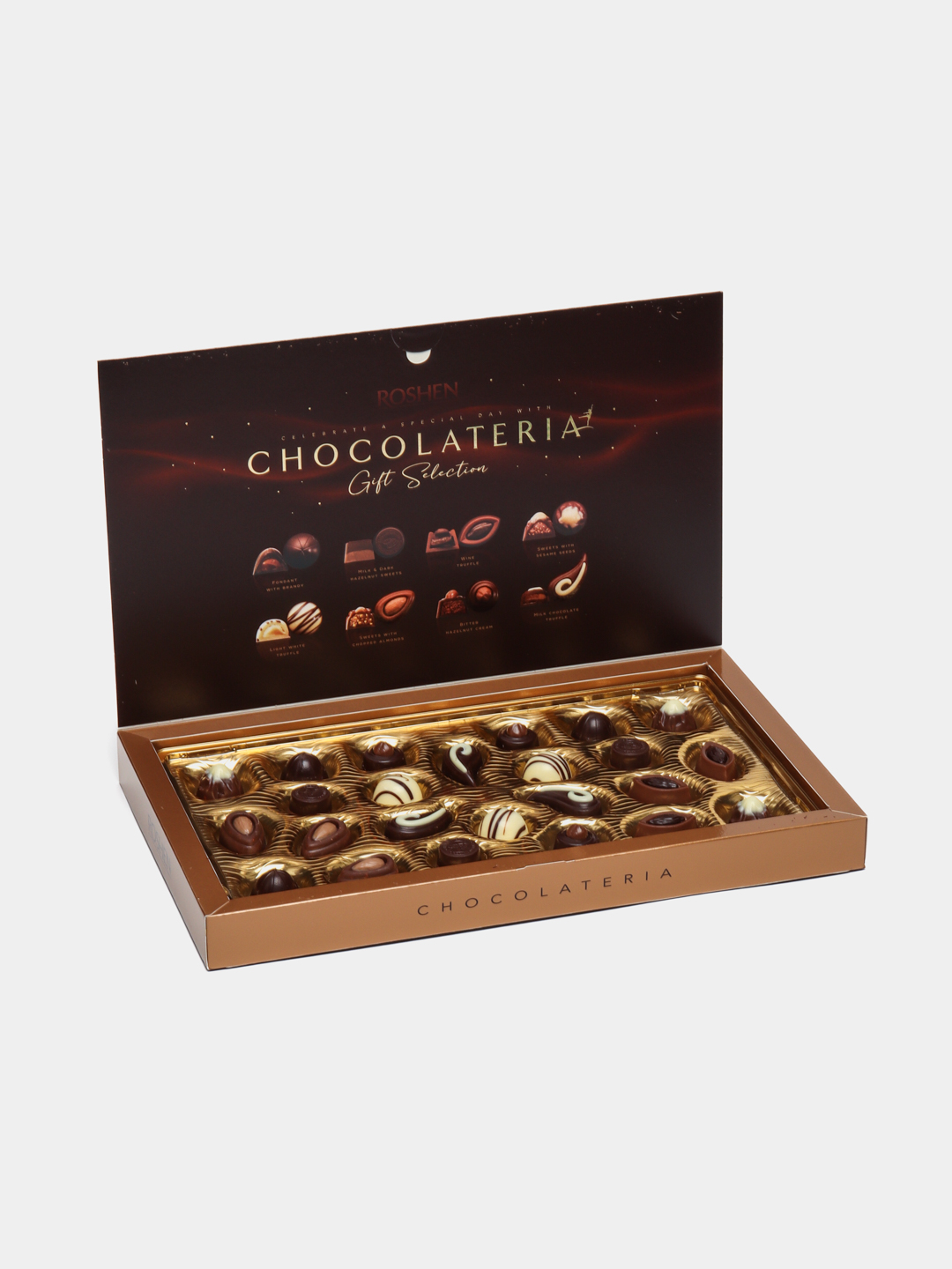 Konfetlar Roshen Chocolateria, 194 g - 