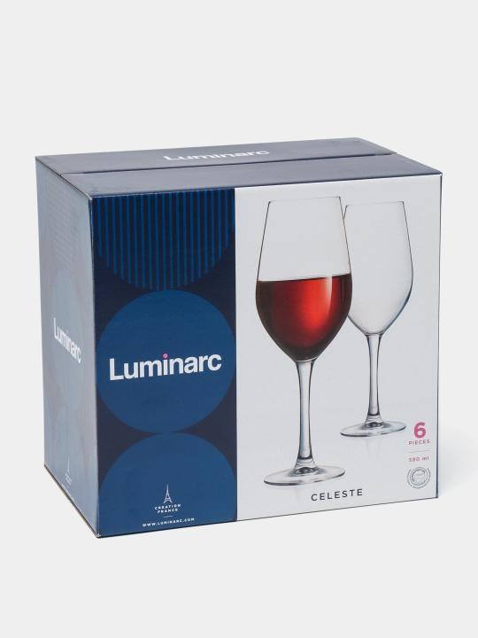 Bokallar to'plami Luminarc Celeste L5833, 580 ml, 6 dona