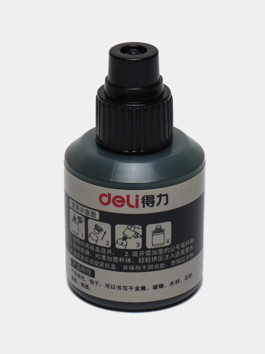 Чернила для маркера Deli 102-103 ES632, черные