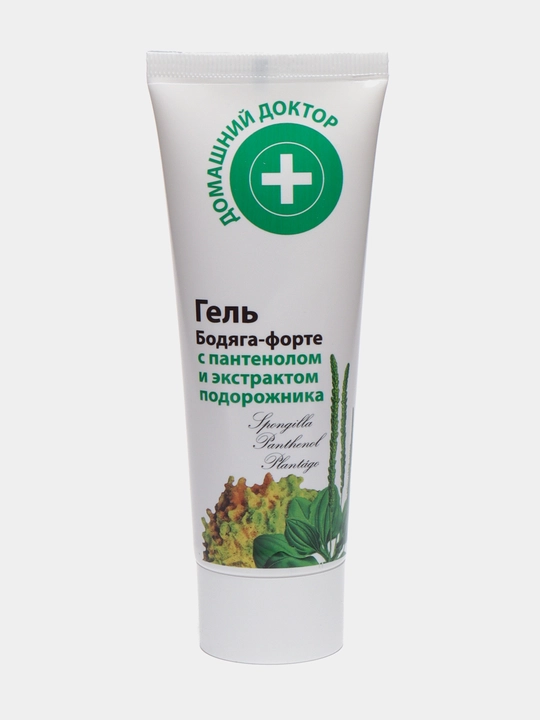 Yuz va tana uchun gel ''Bodyaga-forte'', Uy shifokori, 75 ml