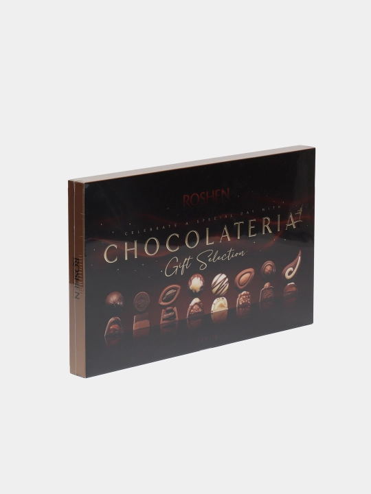 Korobkali konfetlar Roshen Chocolateria, 256 g - 