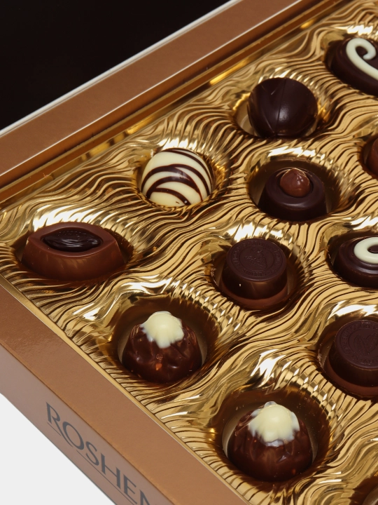 Коробочные конфеты Roshen Chocolateria, 256 г