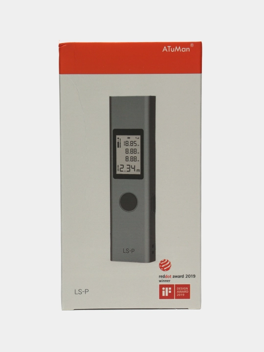 Лазерный рулетка дальномер Xiaomi Duka LS-P, расстояние до 40 м, точность до миллиметра