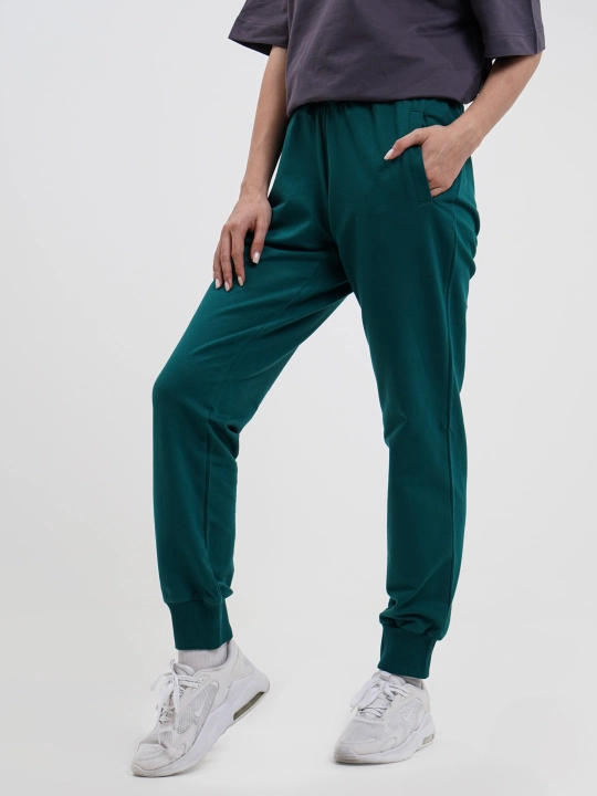 Женские брюки-джогеры My Wear MYW117, с двойными манжетами - 