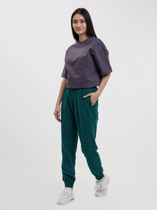 Ayollar joggerlar-shimlari My Wear MYW117, qo'shaloq manjetlar bilan