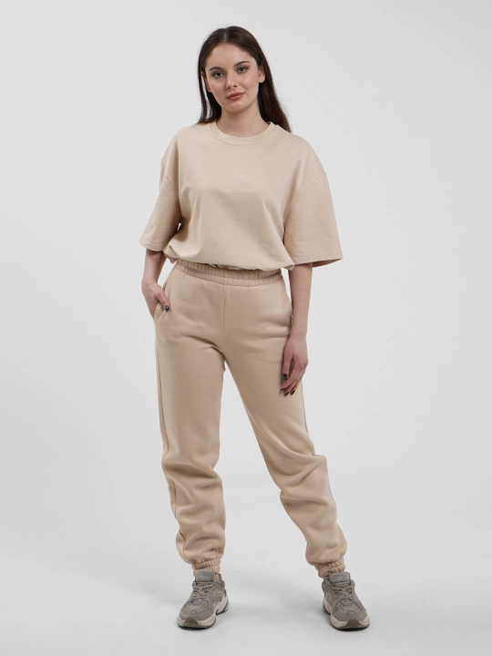 Ayollar joggerlar-shimlari My Wear MYW117, qo'shaloq manjetlar bilan