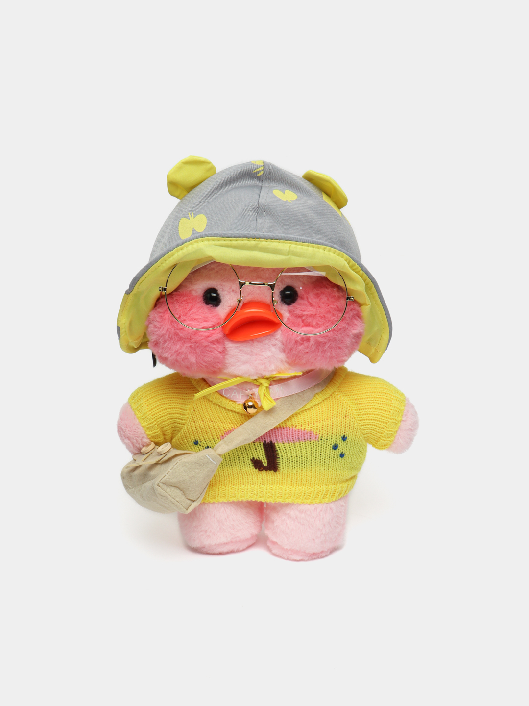 Yumshoq o'yinchoq o'rdakcha lalafanfan, sayohatchi - 