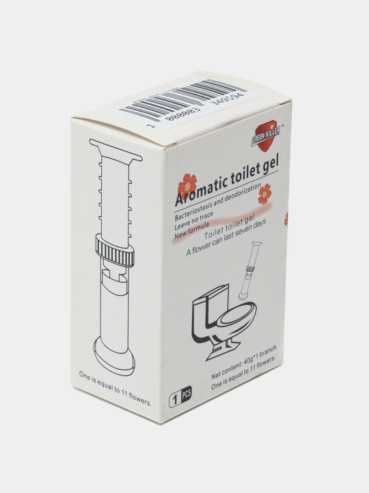 Deodorizatsiya qiluvchi tozalovchi gullar hojatxona uchun