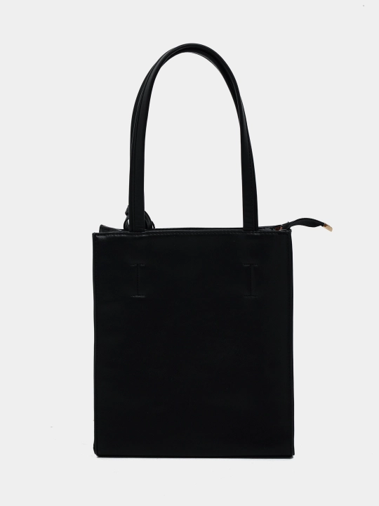 Sumka ayollar uchun tote eko teridan uzun tutqichli va kistali 28×32×13 sm