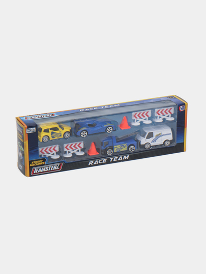 Avtomobillar to'plami TZ Die-cast Race Team ast 1417249, 7.5 sm - 