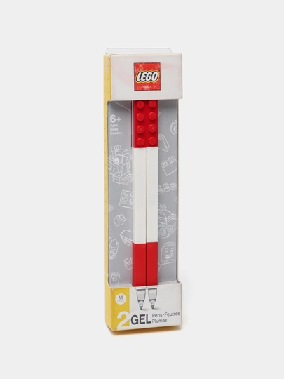 Игрушечные ручки IQST Lego 2.0 Pens, red 2 pcs 51675