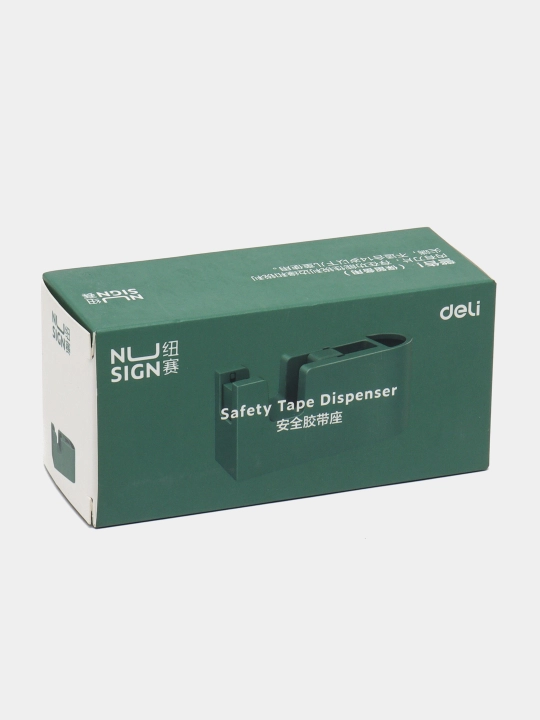 Диспенсер для скотча Deli NS123 NUSign, зеленый