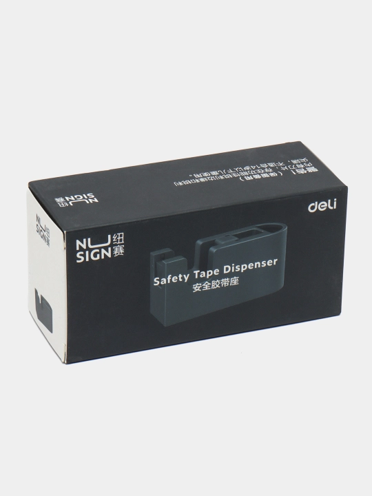 Skotch uchun idish Deli NS123 NUSign, qora rang