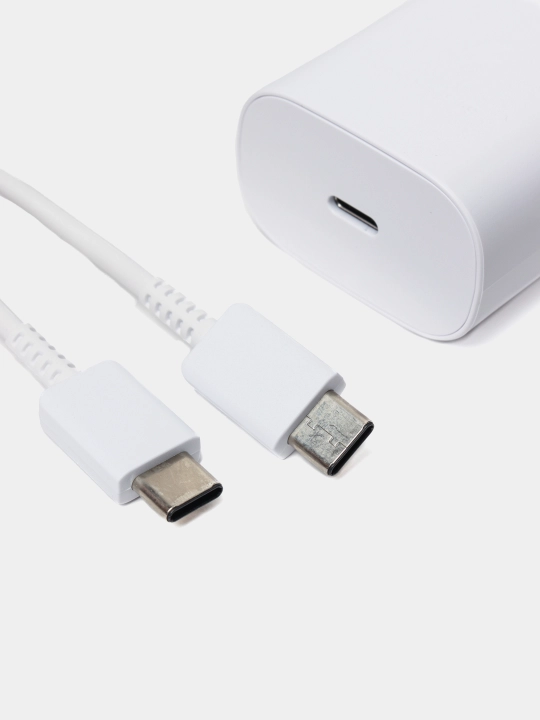 Зарядное устройство Samsung 25W PD Adapter USB-C to USB-C Cable