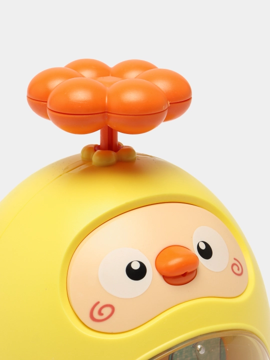 Игрушка для ванной, уточка неваляшка, брызгалка, для малышей