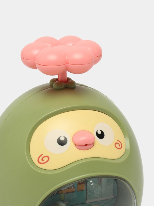 Игрушка для ванной, уточка неваляшка, брызгалка, для малышей