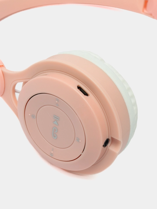 Simsiz bolalar quloqchinlari Cat Ear Bluetooth, quloqlari porlovchi mushuk