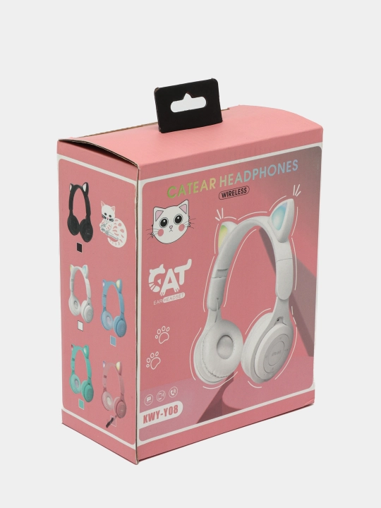 Simsiz bolalar quloqchinlari Cat Ear Bluetooth, quloqlari porlovchi mushuk