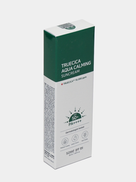 Quyoshga qarshi krem Some By Mi Truecica Aqua Calming Sun Cream SPF50 tsentella kompleksli