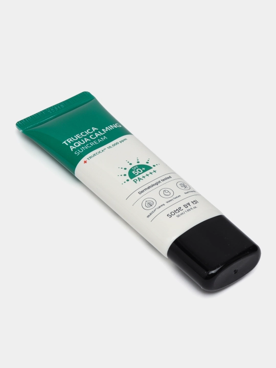 Quyoshga qarshi krem Some By Mi Truecica Aqua Calming Sun Cream SPF50 tsentella kompleksli