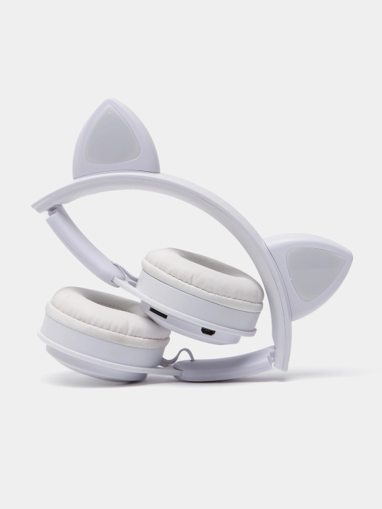 Simsiz bolalar quloqchinlari Cat Ear Bluetooth, quloqlari porlovchi mushuk